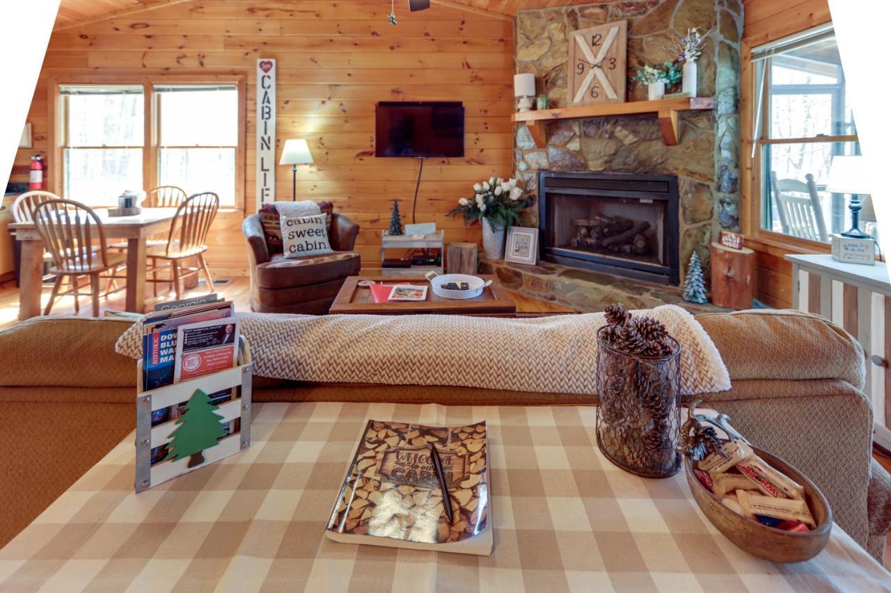 Blue Ridge Cozy Cabin In The Woods With Hot Tub! Zewnętrze zdjęcie