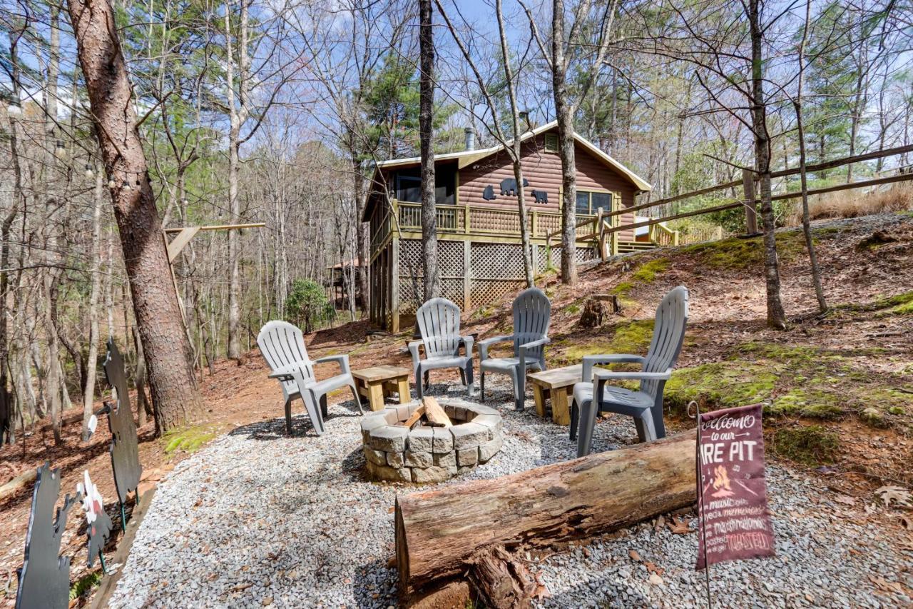 Blue Ridge Cozy Cabin In The Woods With Hot Tub! Zewnętrze zdjęcie