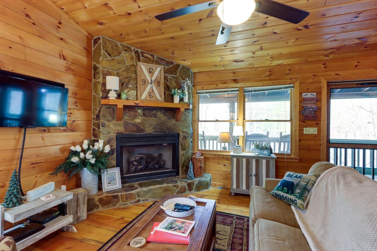 Blue Ridge Cozy Cabin In The Woods With Hot Tub! Zewnętrze zdjęcie