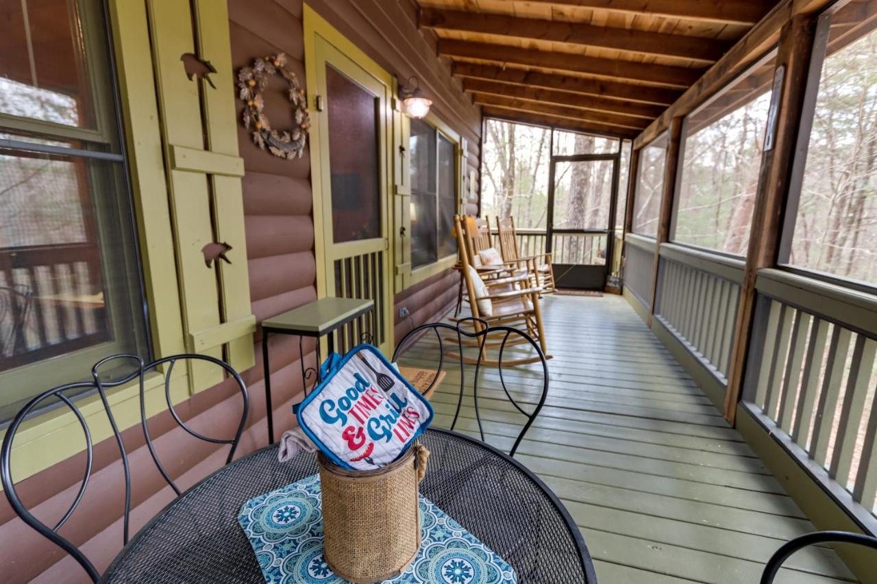 Blue Ridge Cozy Cabin In The Woods With Hot Tub! Zewnętrze zdjęcie