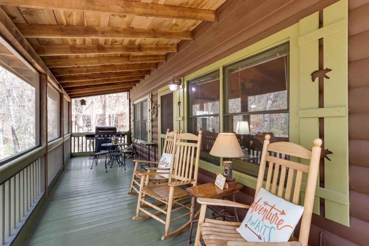 Blue Ridge Cozy Cabin In The Woods With Hot Tub! Zewnętrze zdjęcie